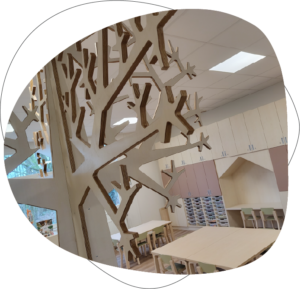 Boom in de kleuterklas